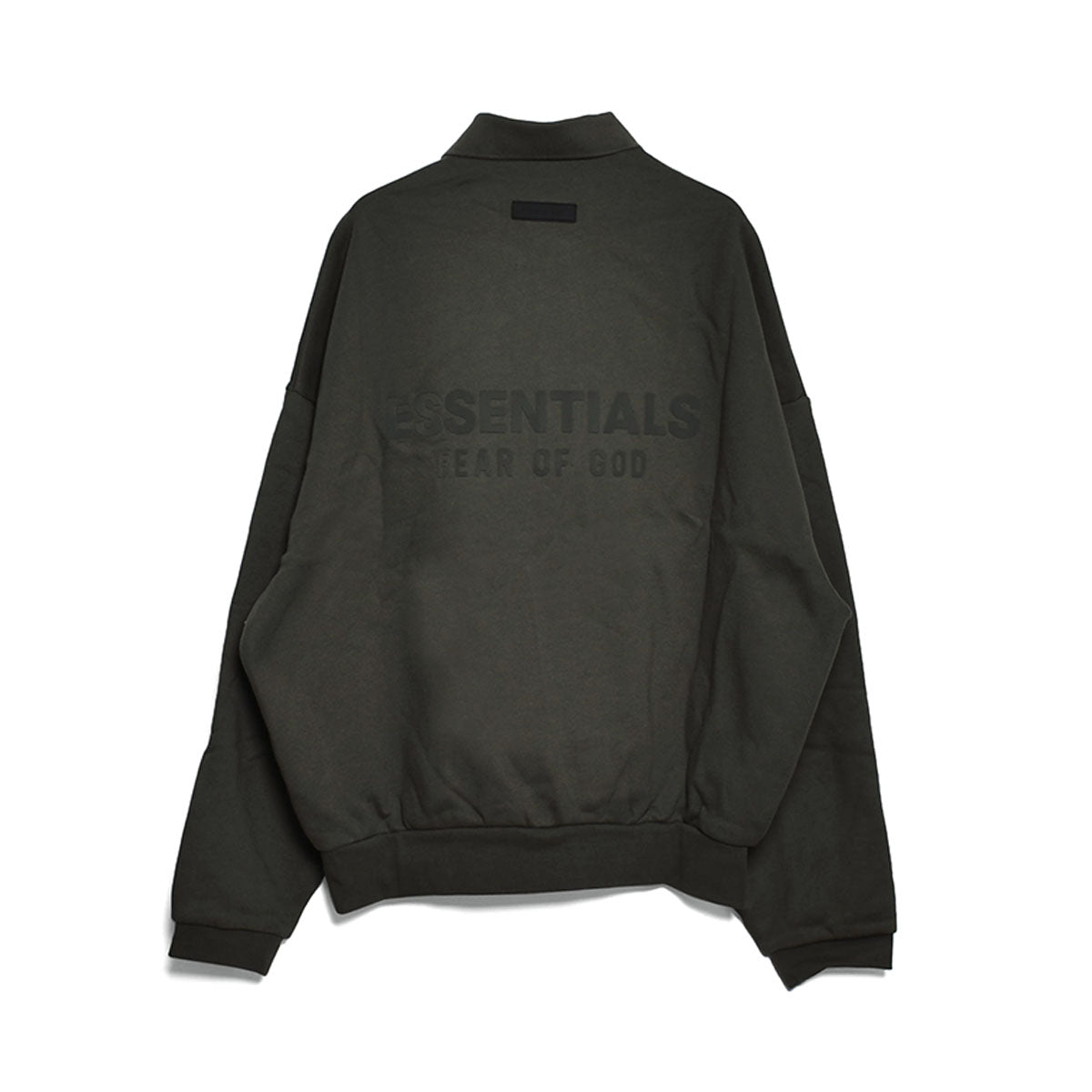 ESSENTIALS]LONGSLEEVE POLO/INK(192SP244390F) – R&Co.