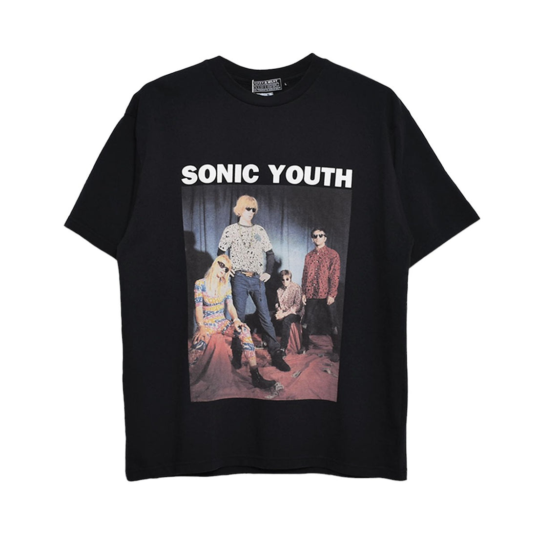 [HYSTERIC GLAMOUR]SONIC YOUTH/OCT 1991 AT TYO Tシャツ/BLACK(02241CT31)