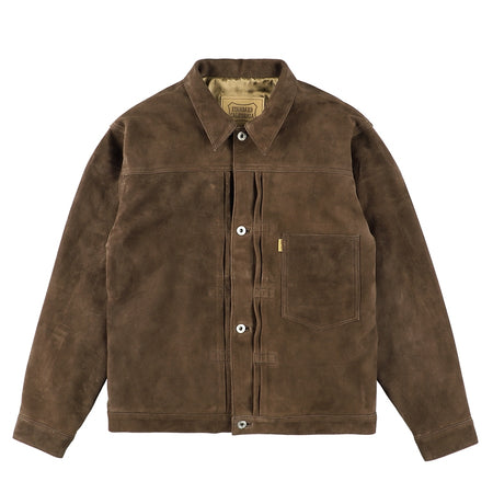 [STANDARD CALIFORNIA]SD Leather Jacket S996/BROWN(OUNLC780)