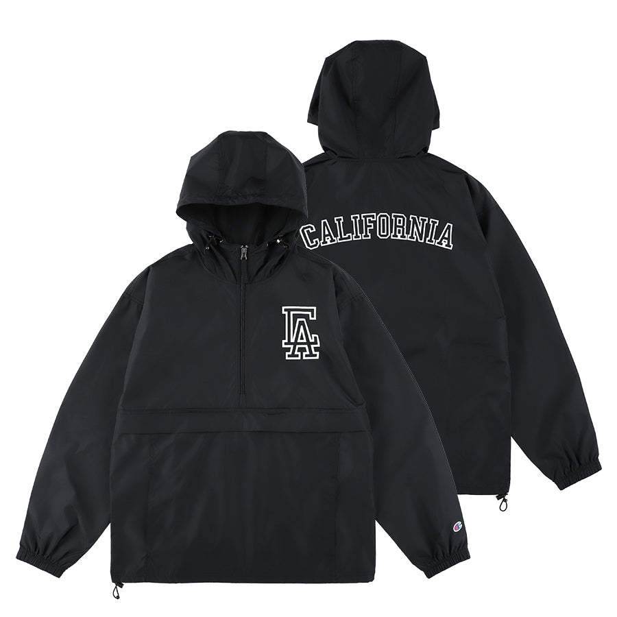 [STANDARD CALIFORNIA]CALIFOLKS Packable Anorak/BLACK(OUNLI198)