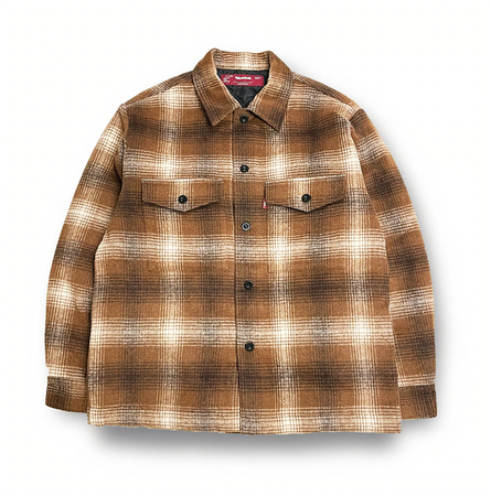 HIDE AND SEEK]Ombre Check L/S Shirt(23aw)/ BLUE – R&Co.