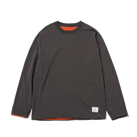 [MASSES]REVERSIBL L/S SHIRT/CHARCOAL