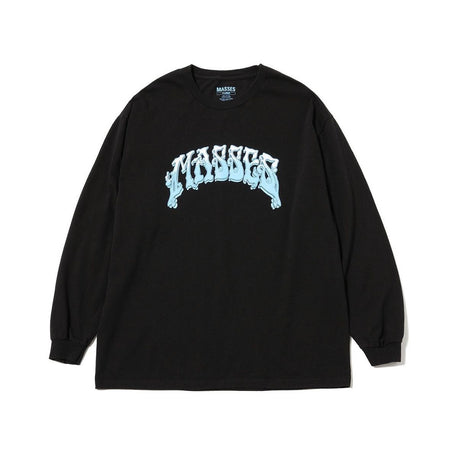 [MASSES]T-SHIRT L/S JOINT/BLACK/BLUE