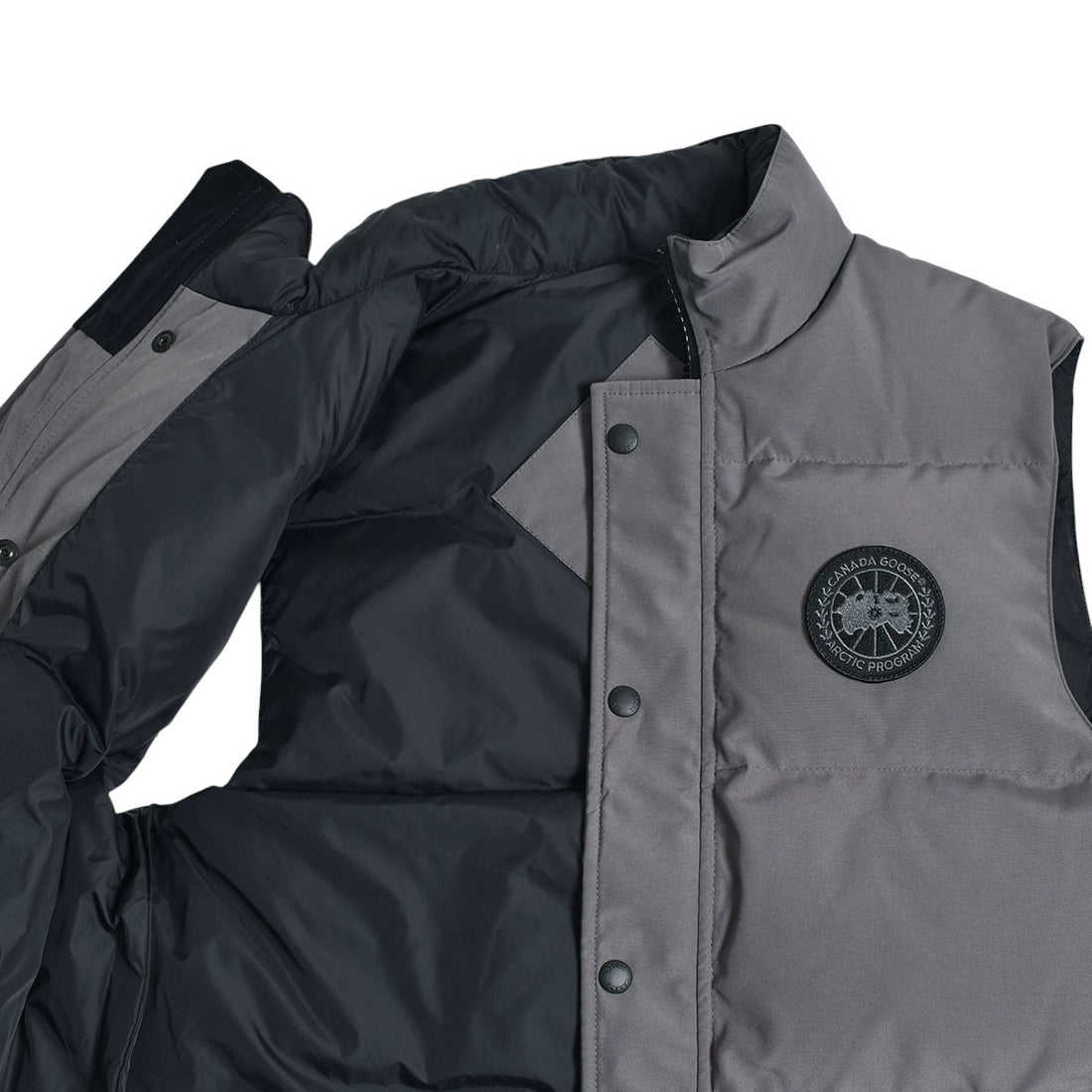 [CANADA GOOSE]Garson Vest Black Label/GRAY(2081MB)