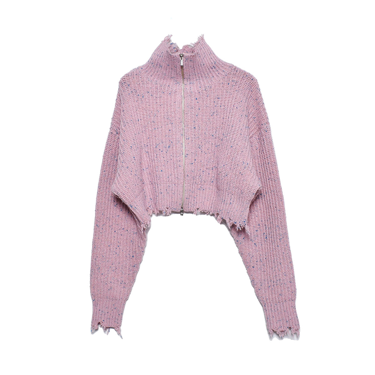 MAISON SPECIAL]2way Front Zip Knit Wear/PINK(21232365711) – R&Co.
