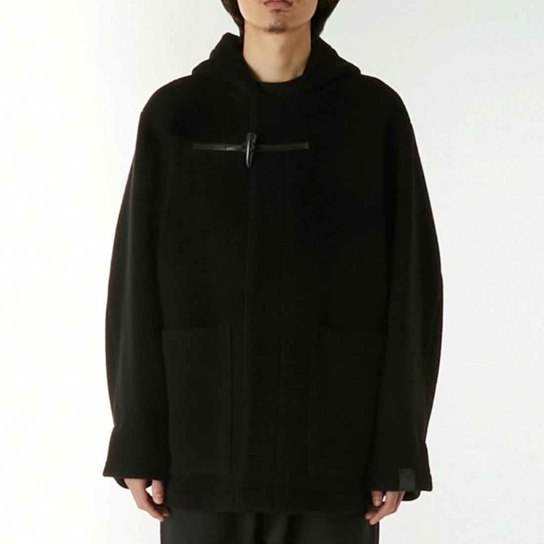 [N.hoolywood] DUFFEL COAT/BLACK(2242-CO07-007)