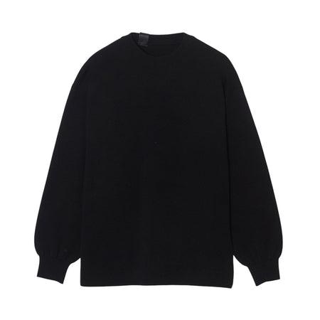 [N.hoolywood]CREWNECK KNIT/BLACK(2242-KT03-029)