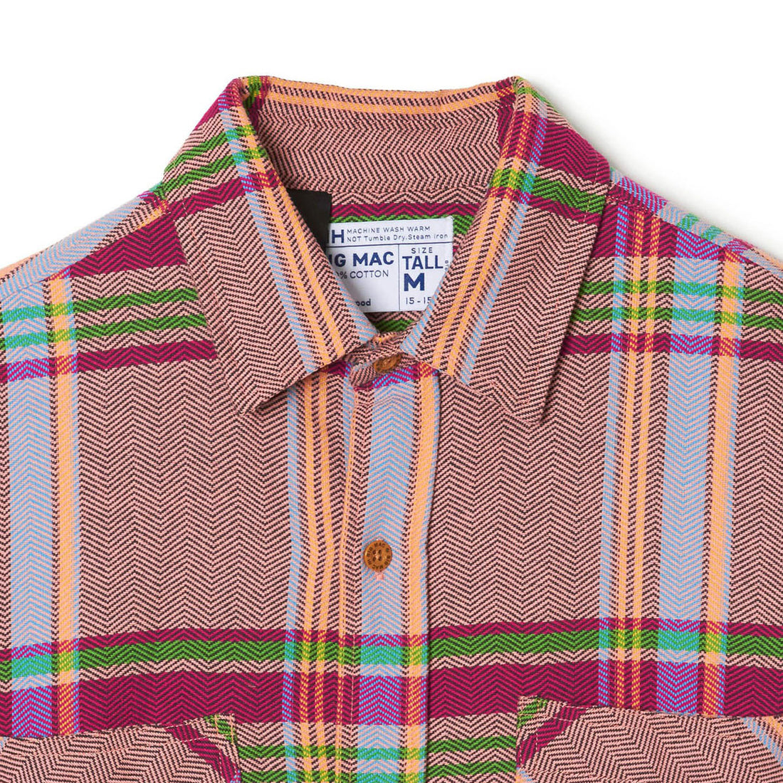 [N.hoolywood]LONG SLEEVE SHIRT/PINK(2242-SH31-010)