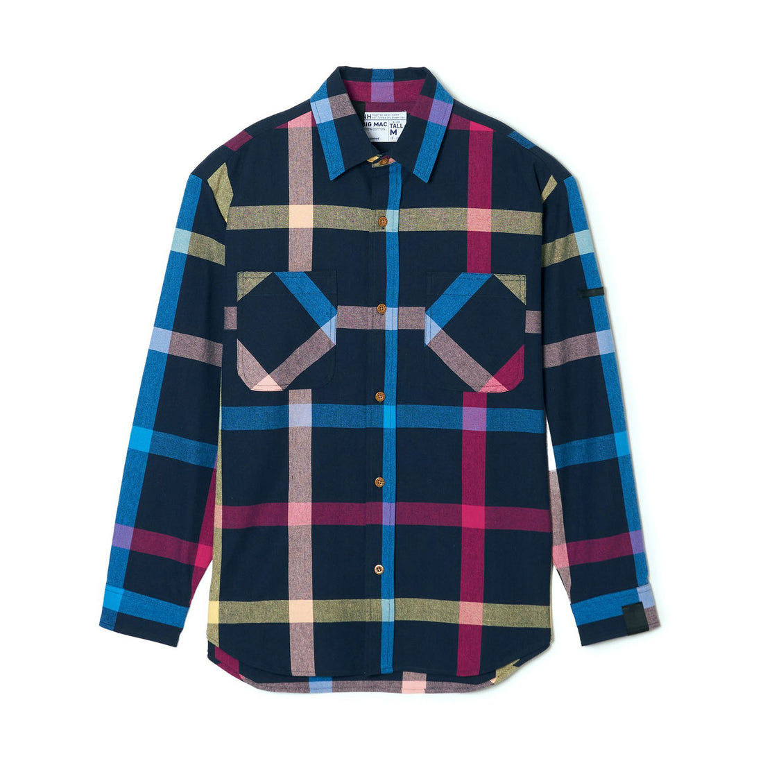 [N.hoolywood]LONG SLEEVE SHIRT/NAVY(2242-SH31-011)