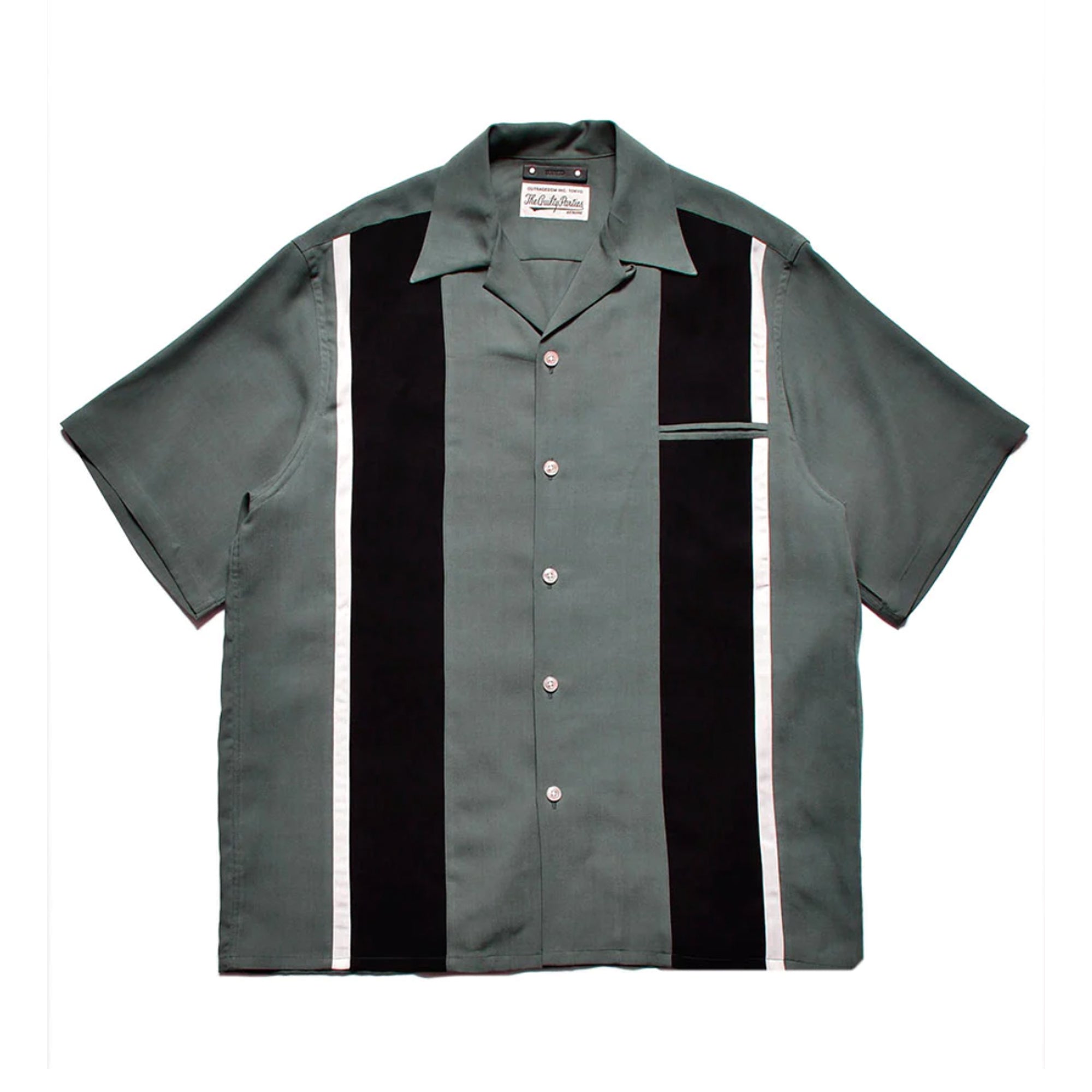 [WACKO MARIA × MINEDENIM]50s Shirts/GRAY(23MND-WM001