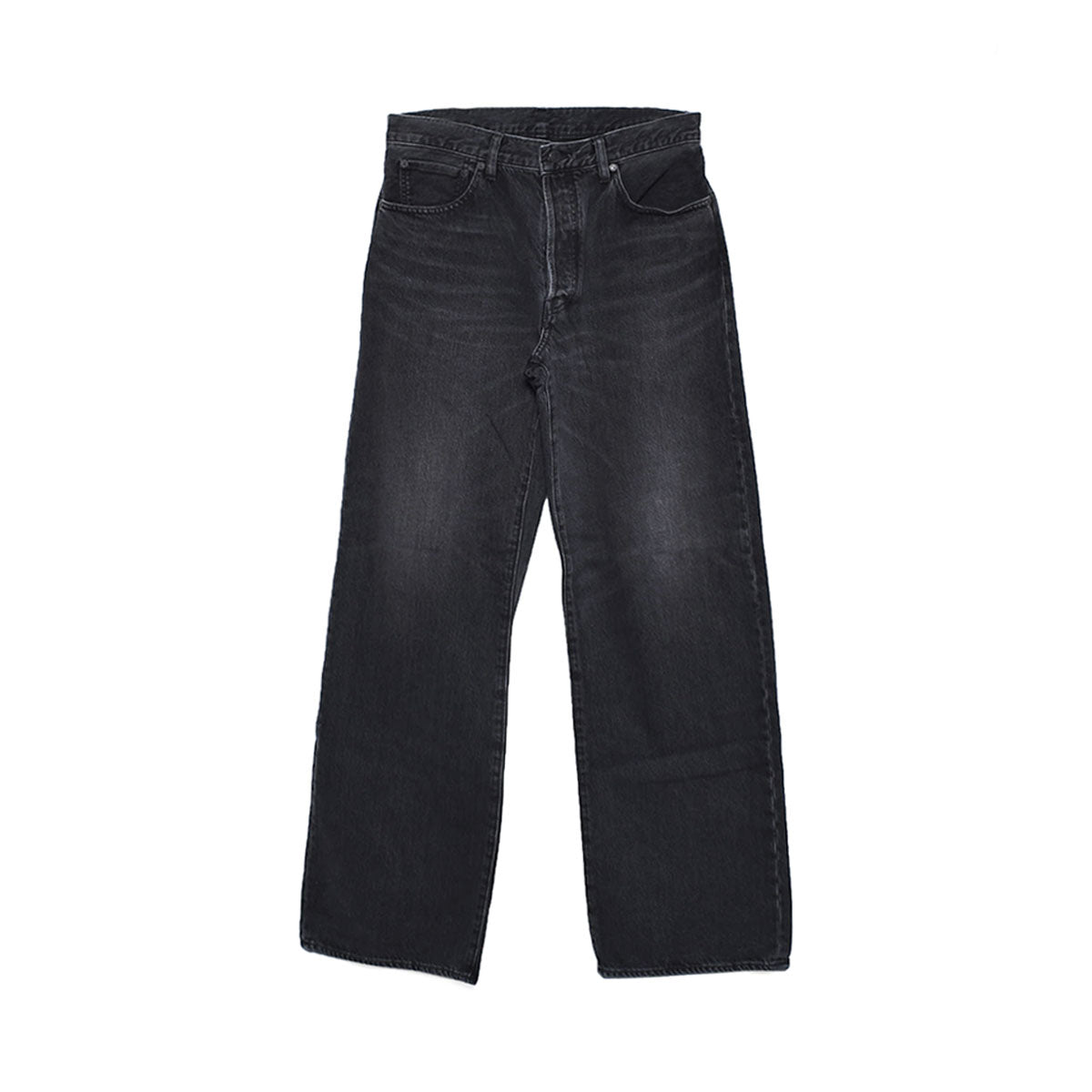 [MINEDENIM]W.Straight 5pocket USD/BKU(2402-1002)