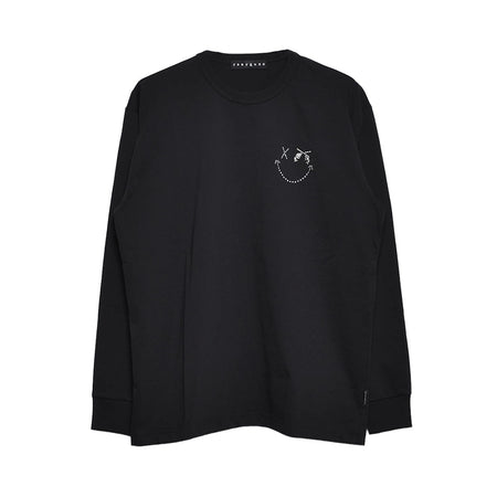 [roarguns]SMILE CRY L/S T/BLACK(24FGT-14)