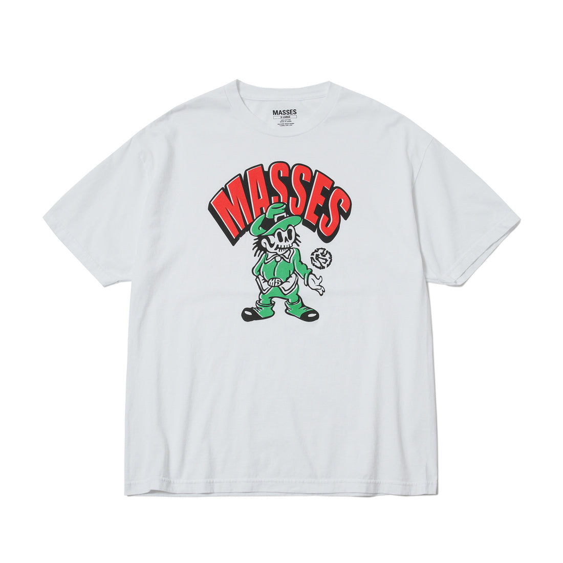 [MASSES]T-SHIRT STEAL THE BALL/WHITE