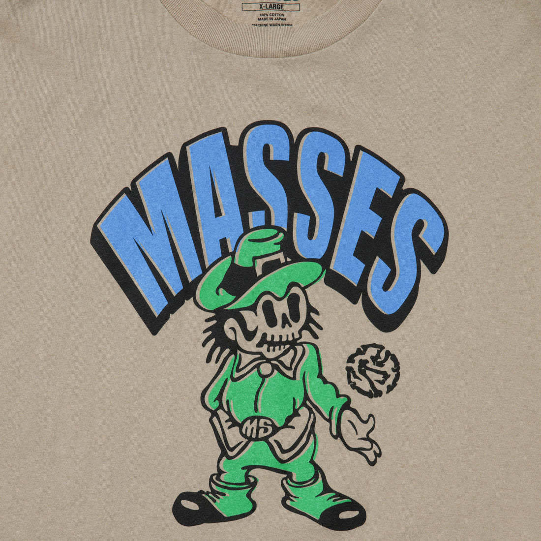 [MASSES]T-SHIRT STEAL THE BALL/SAND