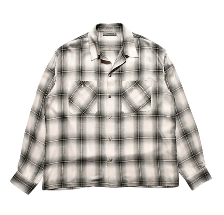 [MINEDENIM]R.Ombre Open Collar SH/BLT(2503-5004)