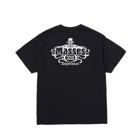 [MASSES]T-SHIRT SKULL HAT/BLACK