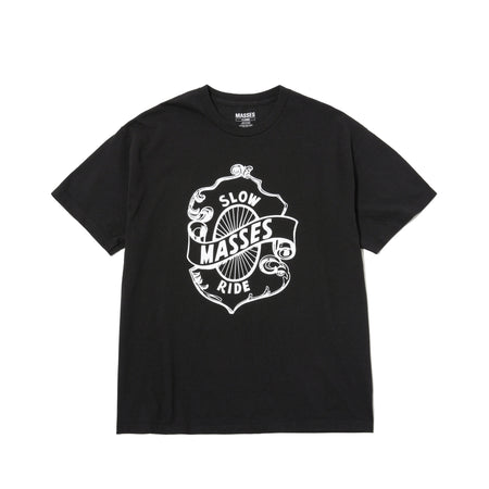 [MASSES]T-SHIRT SLOW RIDE/BLACK