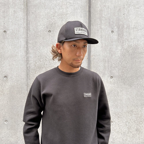 STANDARD CALIFORNIA]SD Box Logo Patch Mesh Cap/BLACK(OTCOZ070) – R&Co.