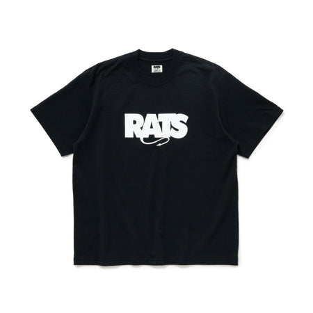 [RATS]BOX LOGO WAY OF LIFE TEE/BLACK