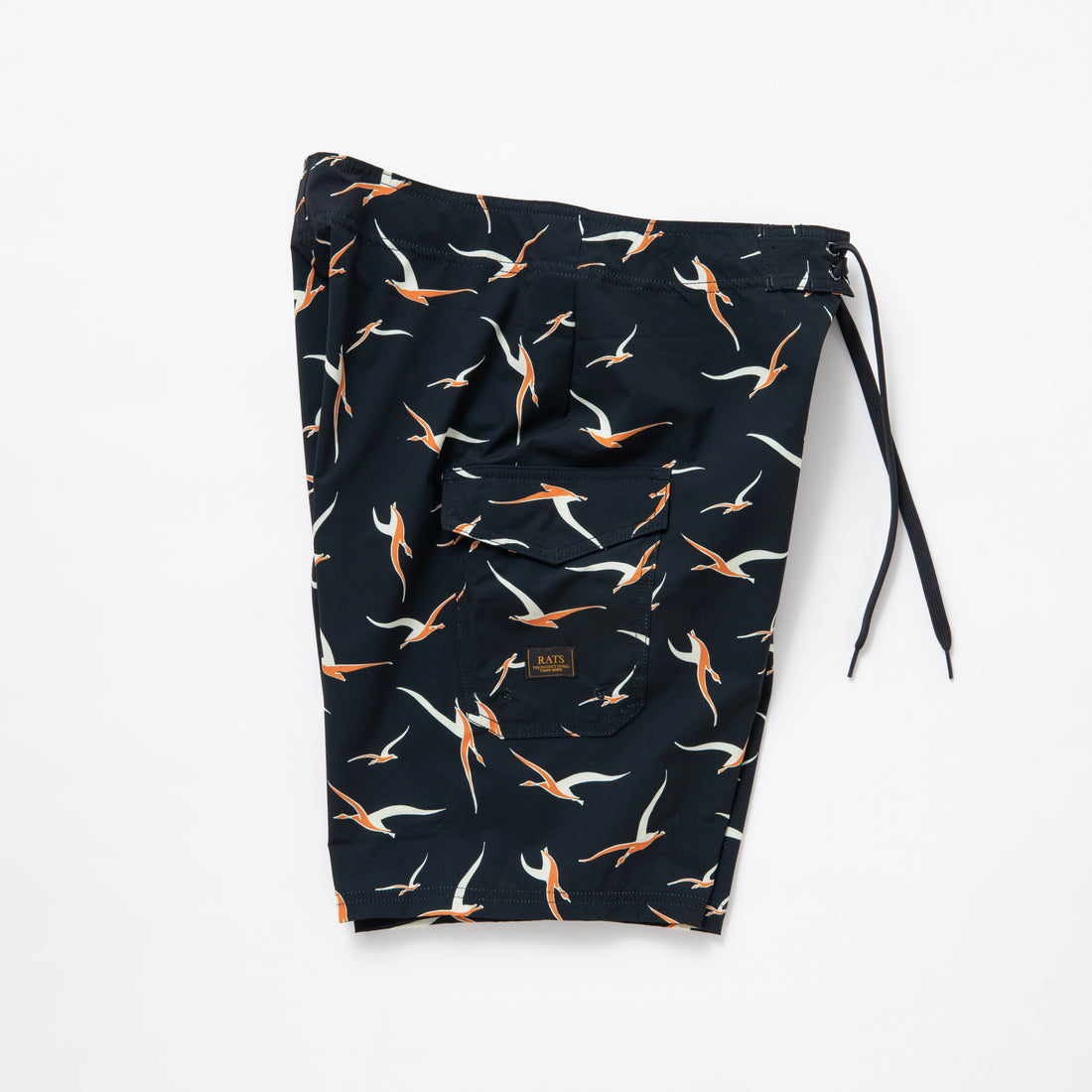 [RATS]BIRD SURF SHORTS/BLACK