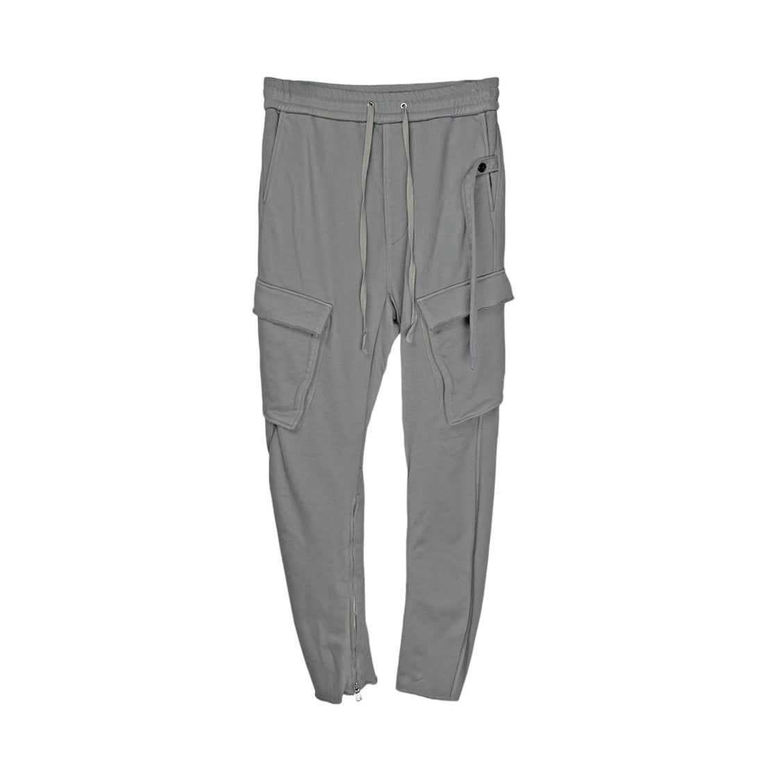 [ASKYY]FLARED SWEAT CARGO PANTS/LIGHT DYE(391R4)