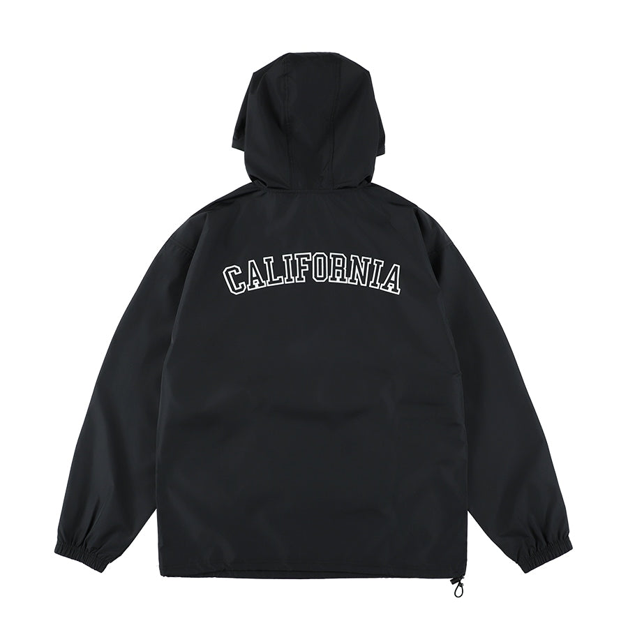 [STANDARD CALIFORNIA]CALIFOLKS Packable Anorak/BLACK(OUNLI198)