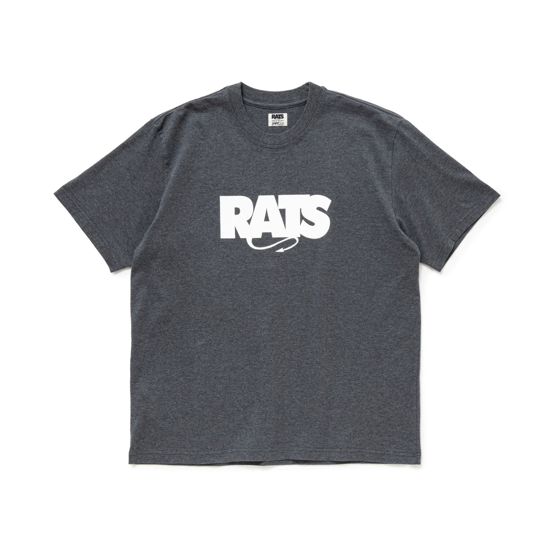 [RATS]BOX LOGO WAY OF LIFE TEE/CHARCOAL