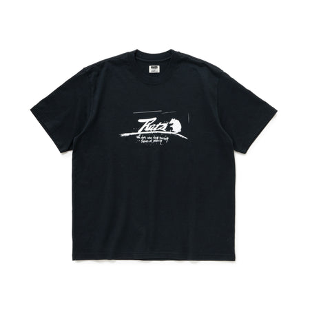 [RATS]SCRIPT LOGO WAY OF LIFE TEE/BLACK