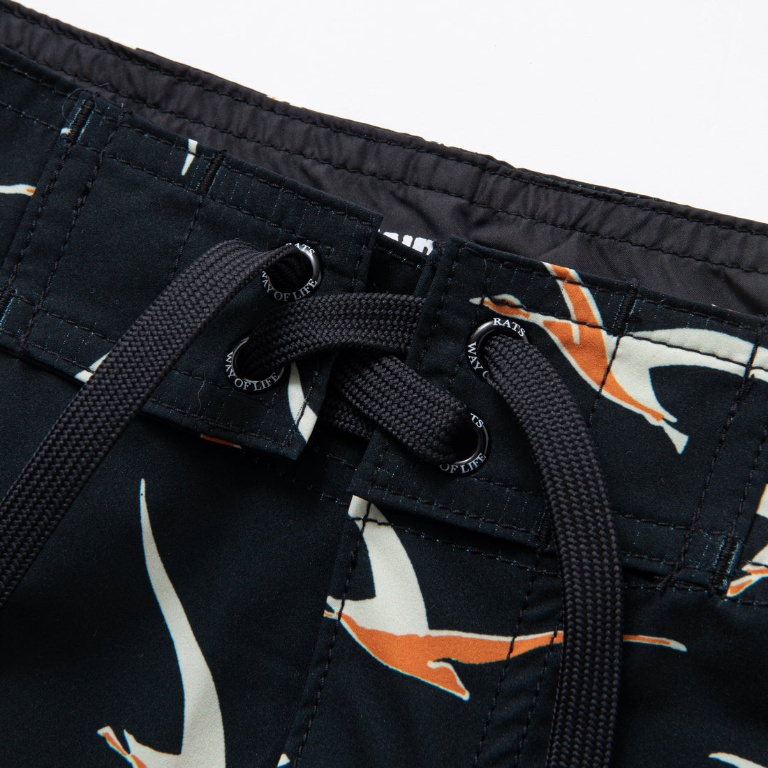 [RATS]BIRD SURF SHORTS/BLACK