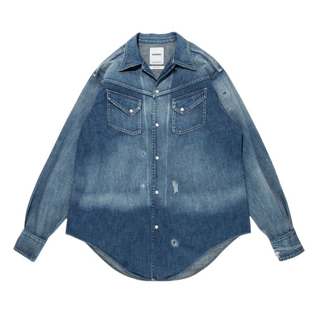 [BOWWOW]40S WESTERN DENIM SHIRTS/INDIGO(BW242-4WDS)