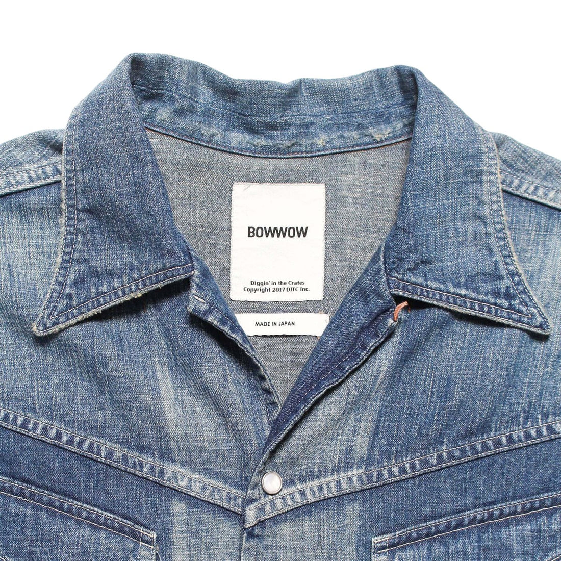 [BOWWOW]40S WESTERN DENIM SHIRTS/INDIGO(BW242-4WDS)