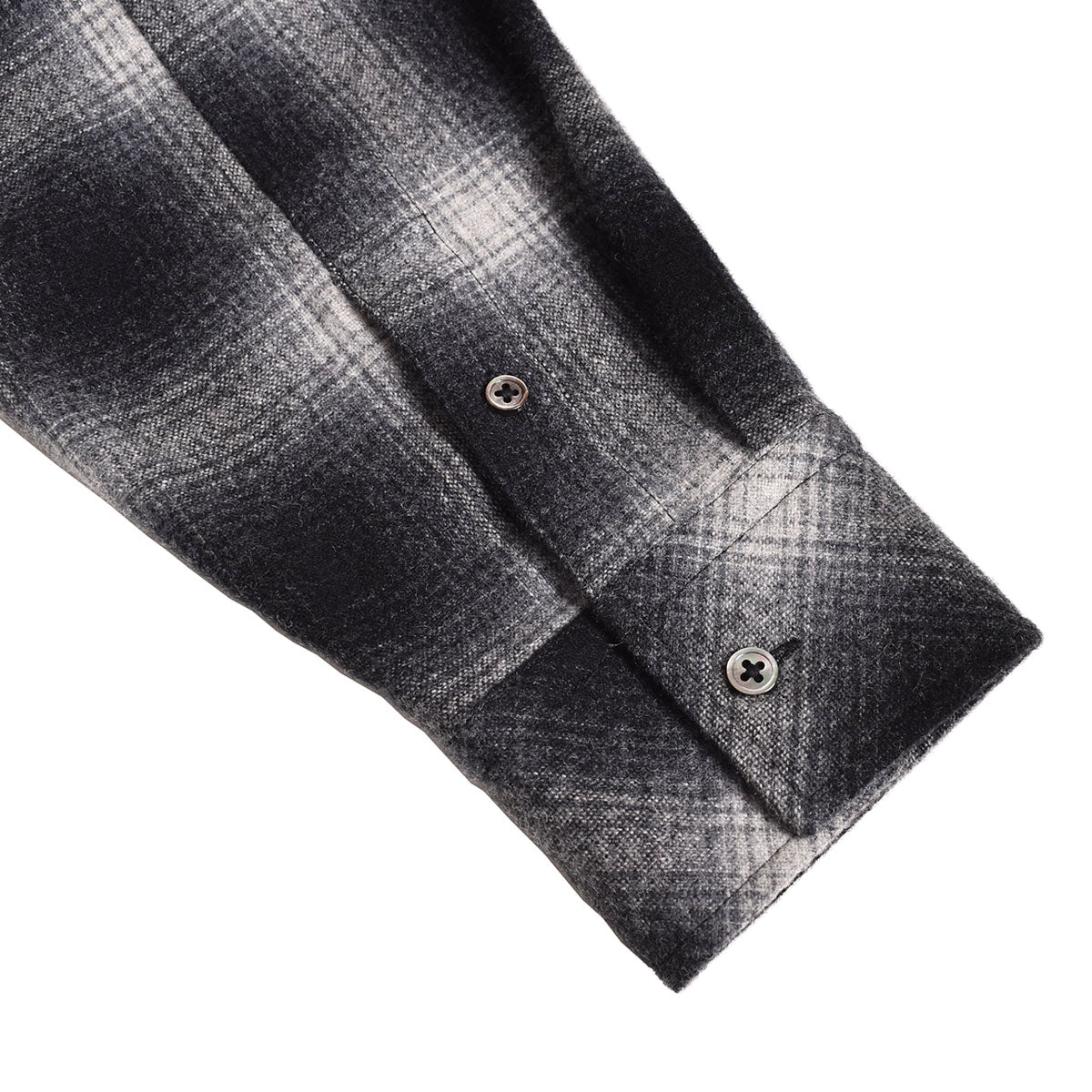 wjk]check oversize CPO shirt/BLACK(4882wo01c) – R&Co.