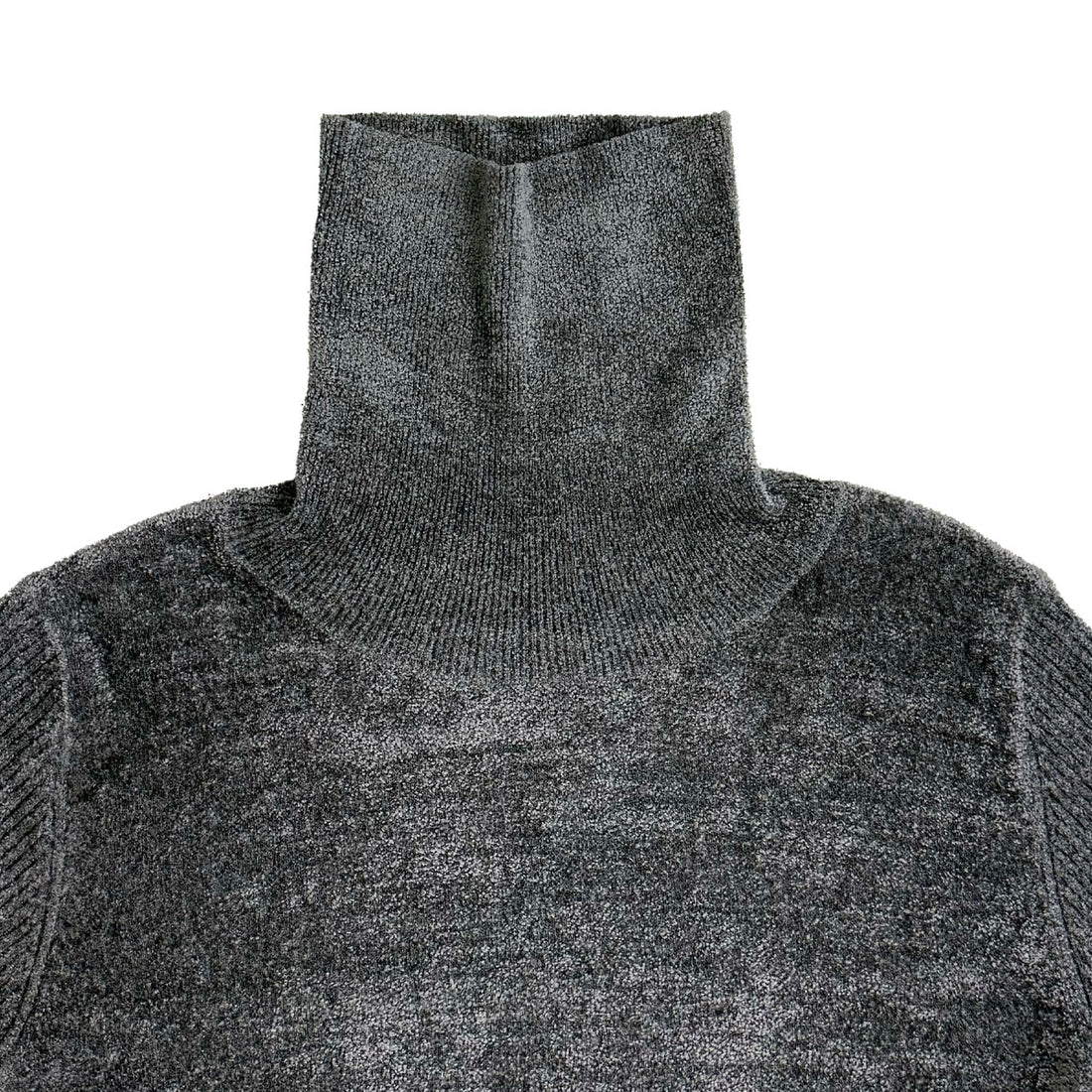 [UN3D]VELOUR TURTLE KT TOP/GRAY(522462600601)