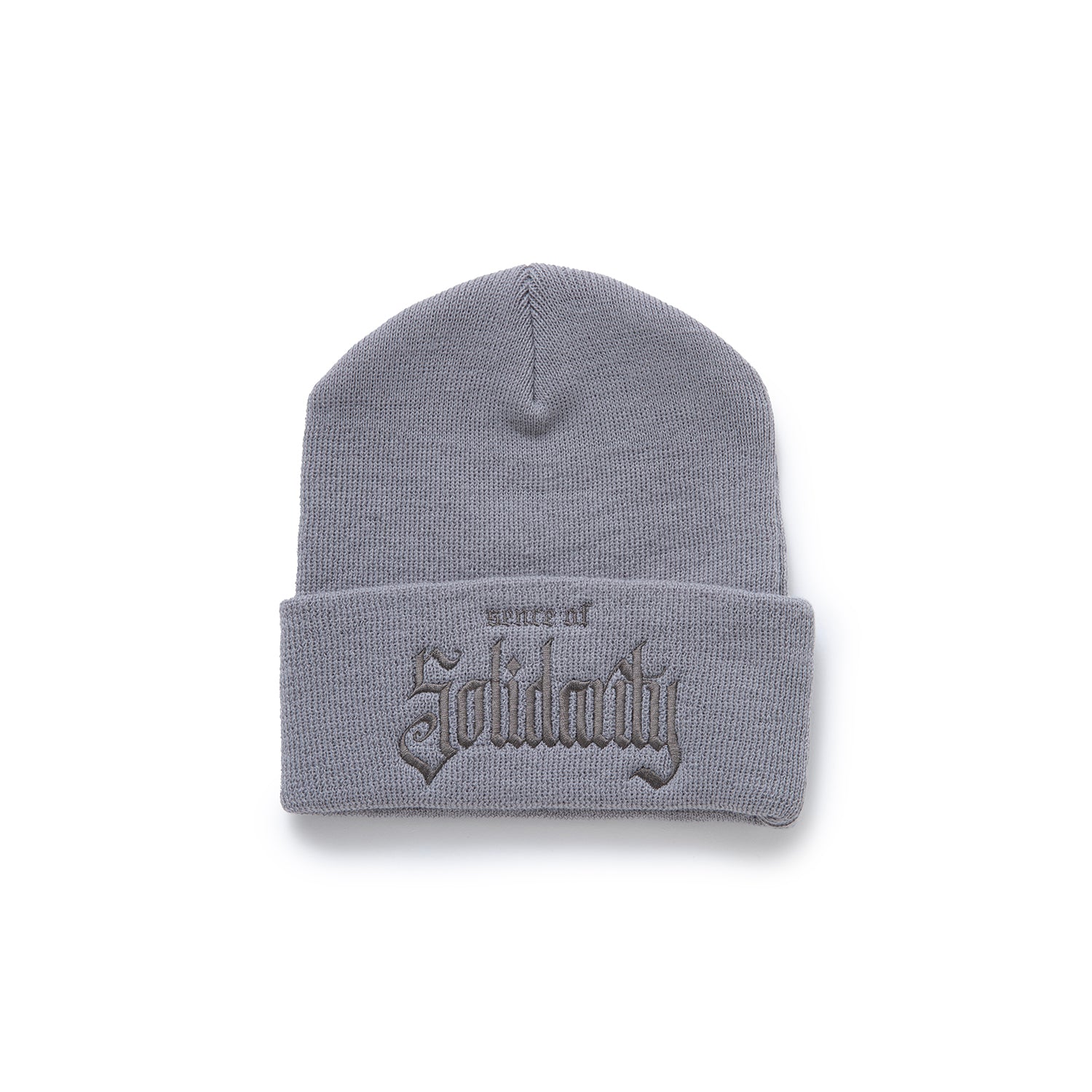 RATS]KNIT CAP SOLIDARITY/L.GRAY – R&Co.