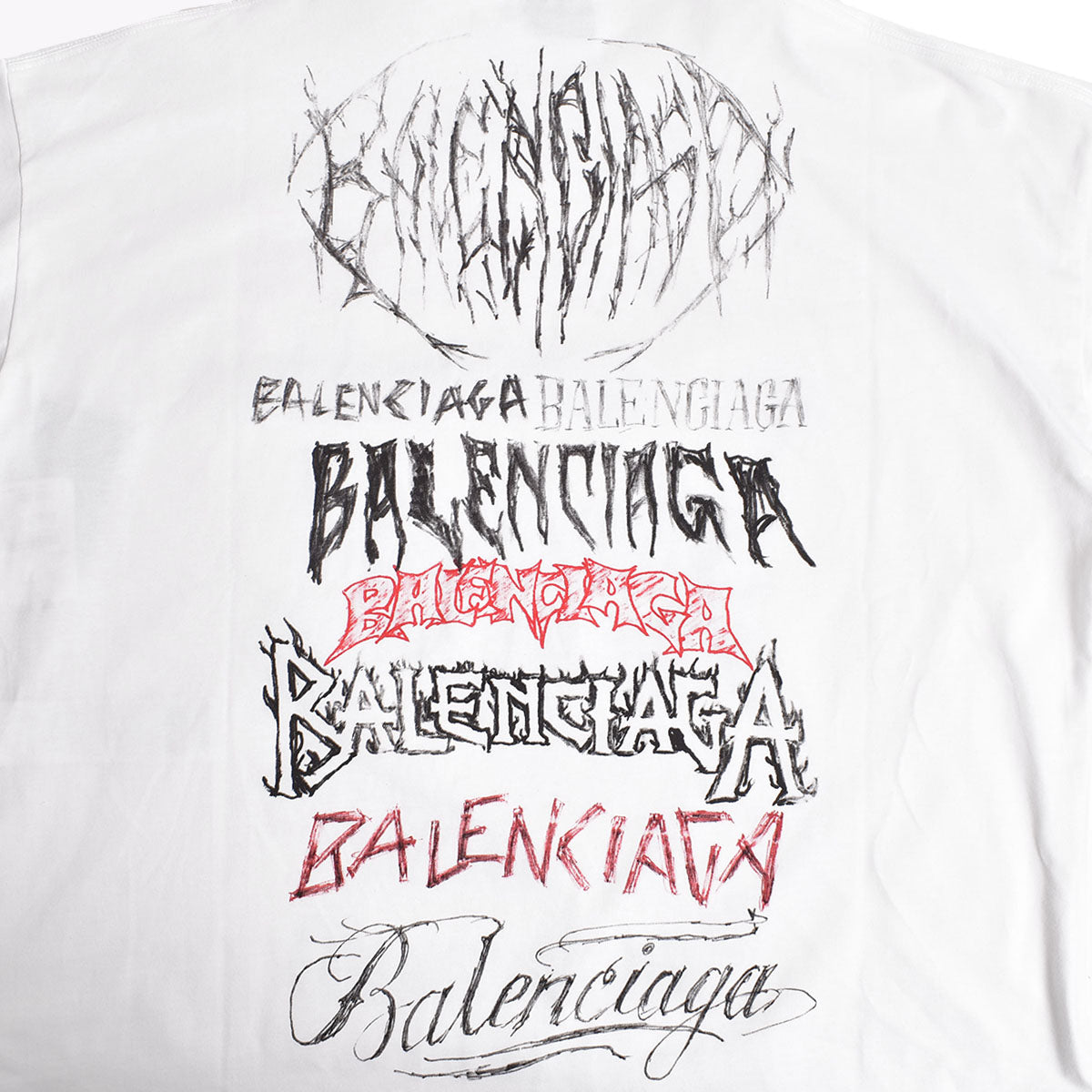 BALENCIAGA]L/S T-Shirt/WHITE(699191TPVO2) – R&Co.