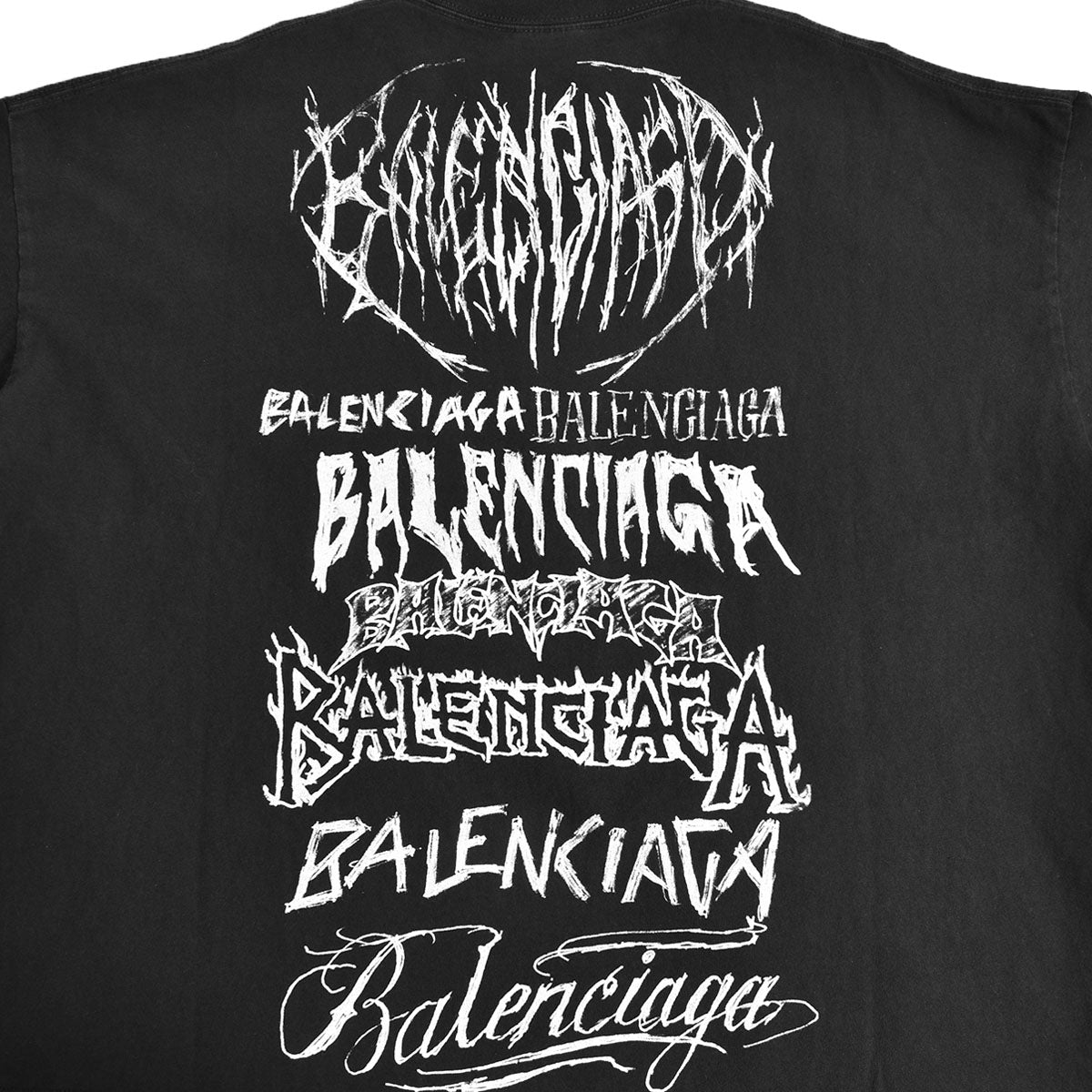 [BALENCIAGA]L/S T-Shirt/BLACK(699191TPVO3)