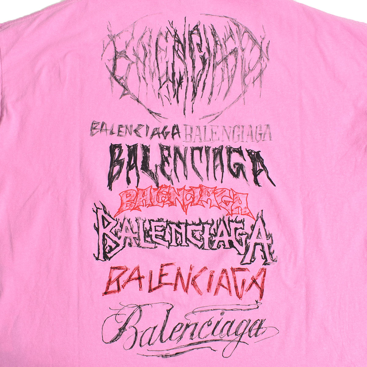 BALENCIAGA]L/S T-Shirt/PINK(699191TPVO3) – R&Co.
