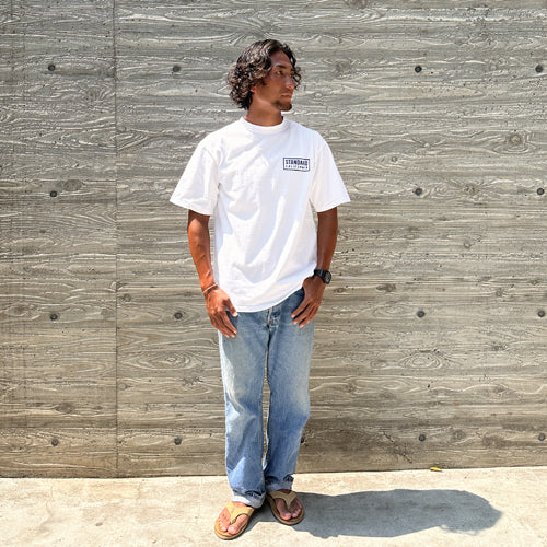 STANDARD CALIFORNIA]SD Heavyweight Box Logo T/WHITE(TSOAC090) – R&Co.