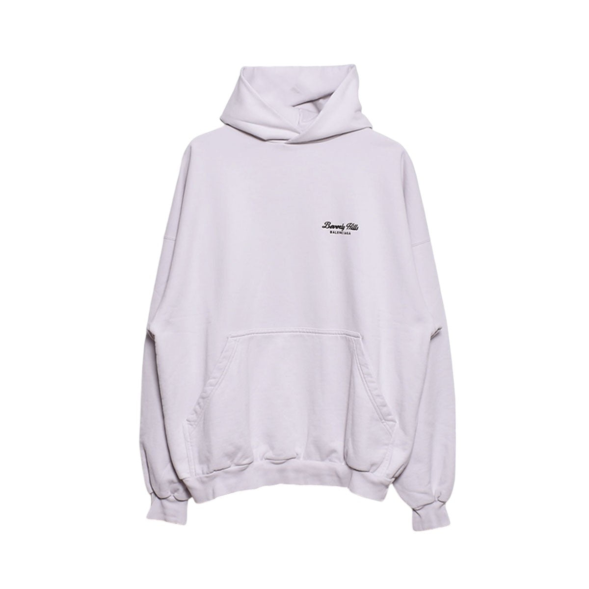 [BALENCIAGA]Medium Fit Hoodie/OFF WHITE(739024-TQVS7)