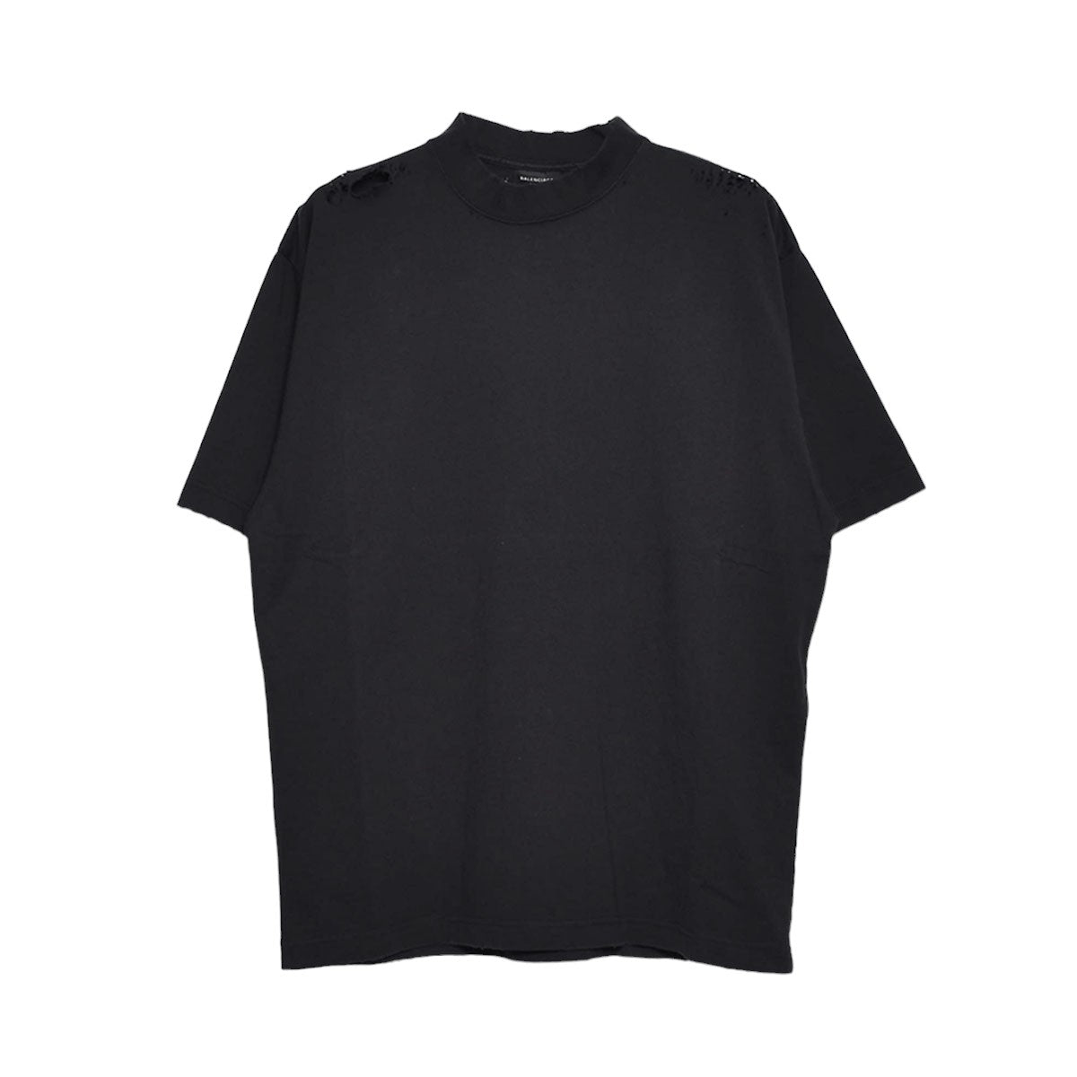 BALENCIAGA]Medium Fit T-Shirt/BLACK/WHITE(764235-TQVJ8) – R&Co.