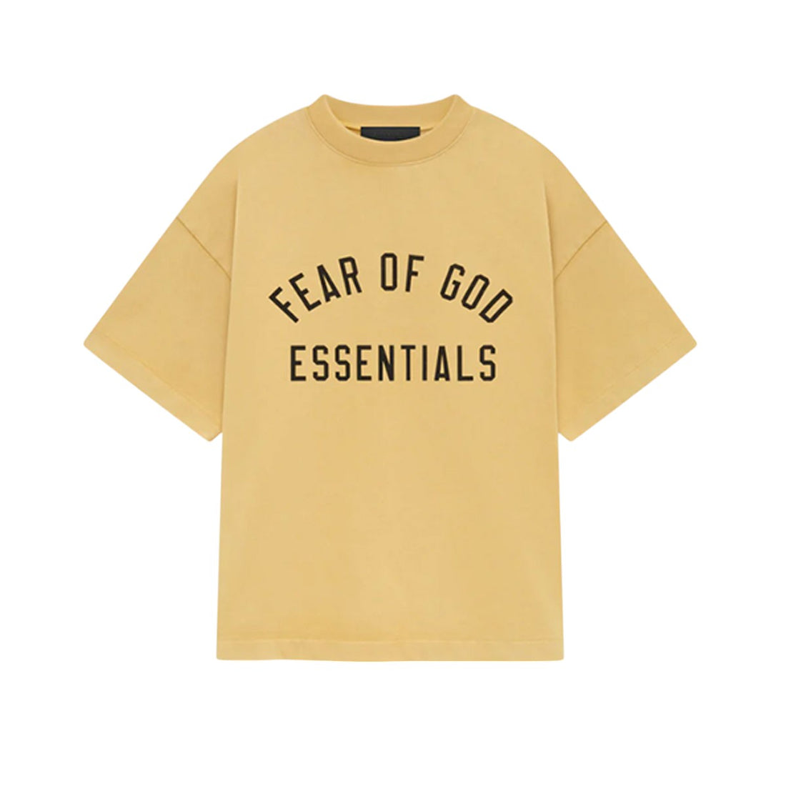 [ESSENTIALS]KIDS HEAVY CREWNECK TEE/AMBER(785BT241293K)