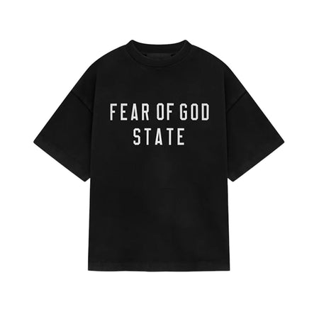 [ESSENTIALS]KIDS HEAVY CREWNECK TEE/BLACK(785BT241290K)