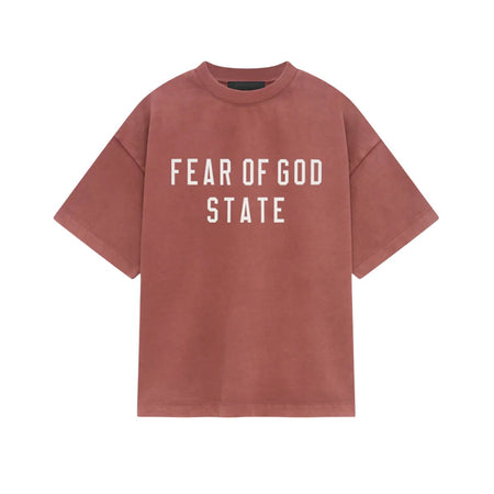 [ESSENTIALS]KIDS HEAVY CREWNECK TEE/CRIMSON(785BT241296K)