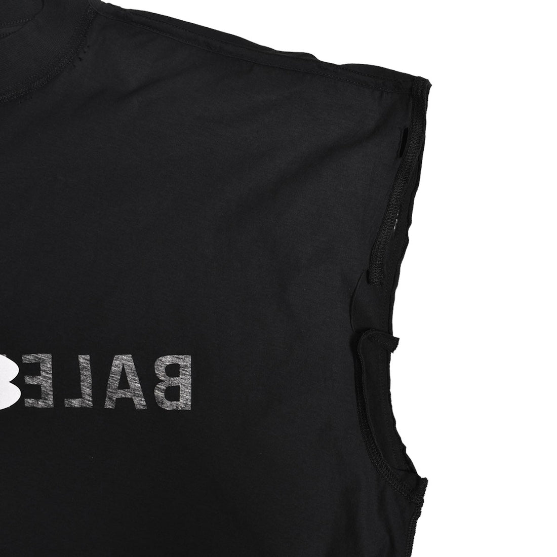 [BALENCIAGA]Inside Out Sleeveless T-Shirt/BLACK(790352-TQVJ4)