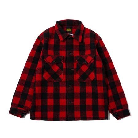 [MASSES]PORKCHOP×MASSES WOOL JACKET P/RED/BLACK