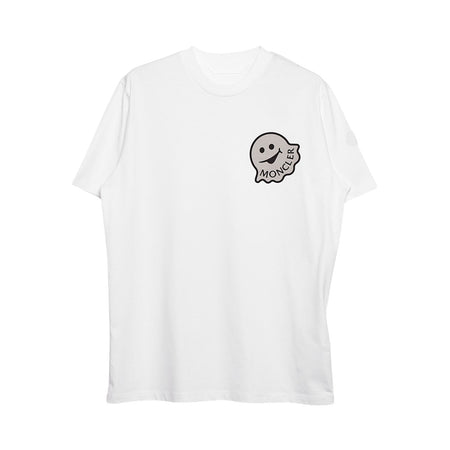 [MONCLER]SS T-SHIRT/WHITE(8C000-18-89AJS)