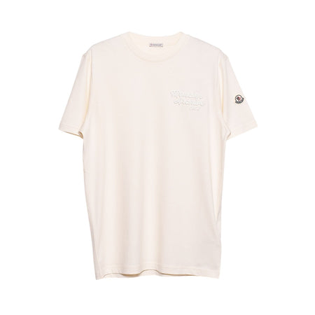 [MONCLER]SS T-SHIRT/OFF WHITE(8C000-63-89AJS)