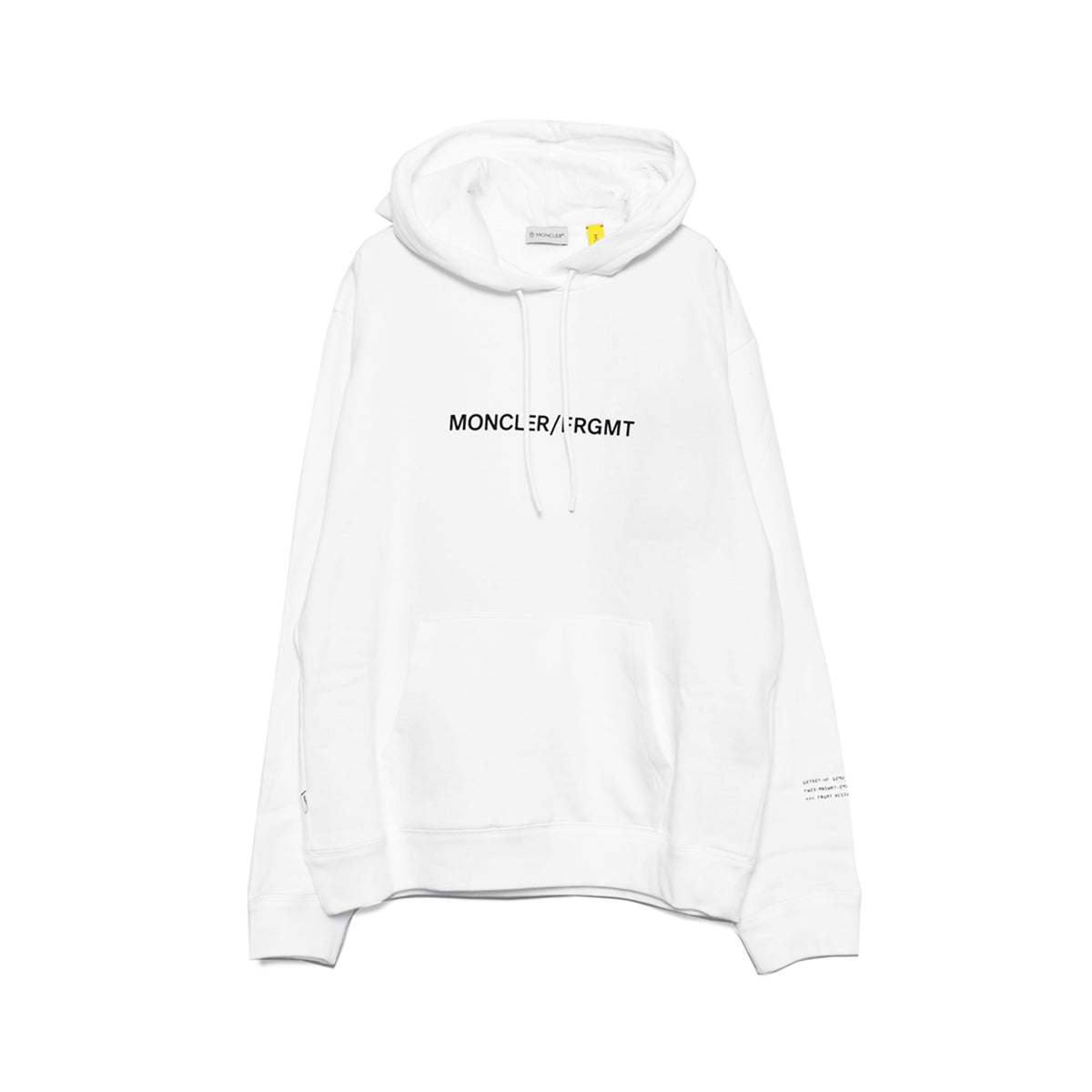 [7 MONCLER GENIUS FRGMT BY HIROSHI FUJIWARA]HOODIE/WHITE(8G000-03-M2372)