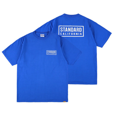 [STANDARD CALIFORNIA]SD Heavyweight Box Logo T/BLUE(TSOBC090)