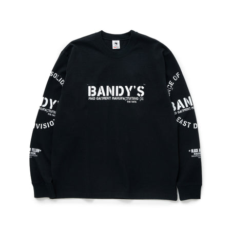 [RATS]STAMP LOGO L/S TEE/BLACK